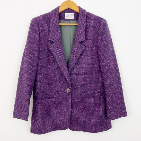 Pendleton Jackets & Blazers - Pendleton Vintage 80’s 100% Wool Blazer Size 10